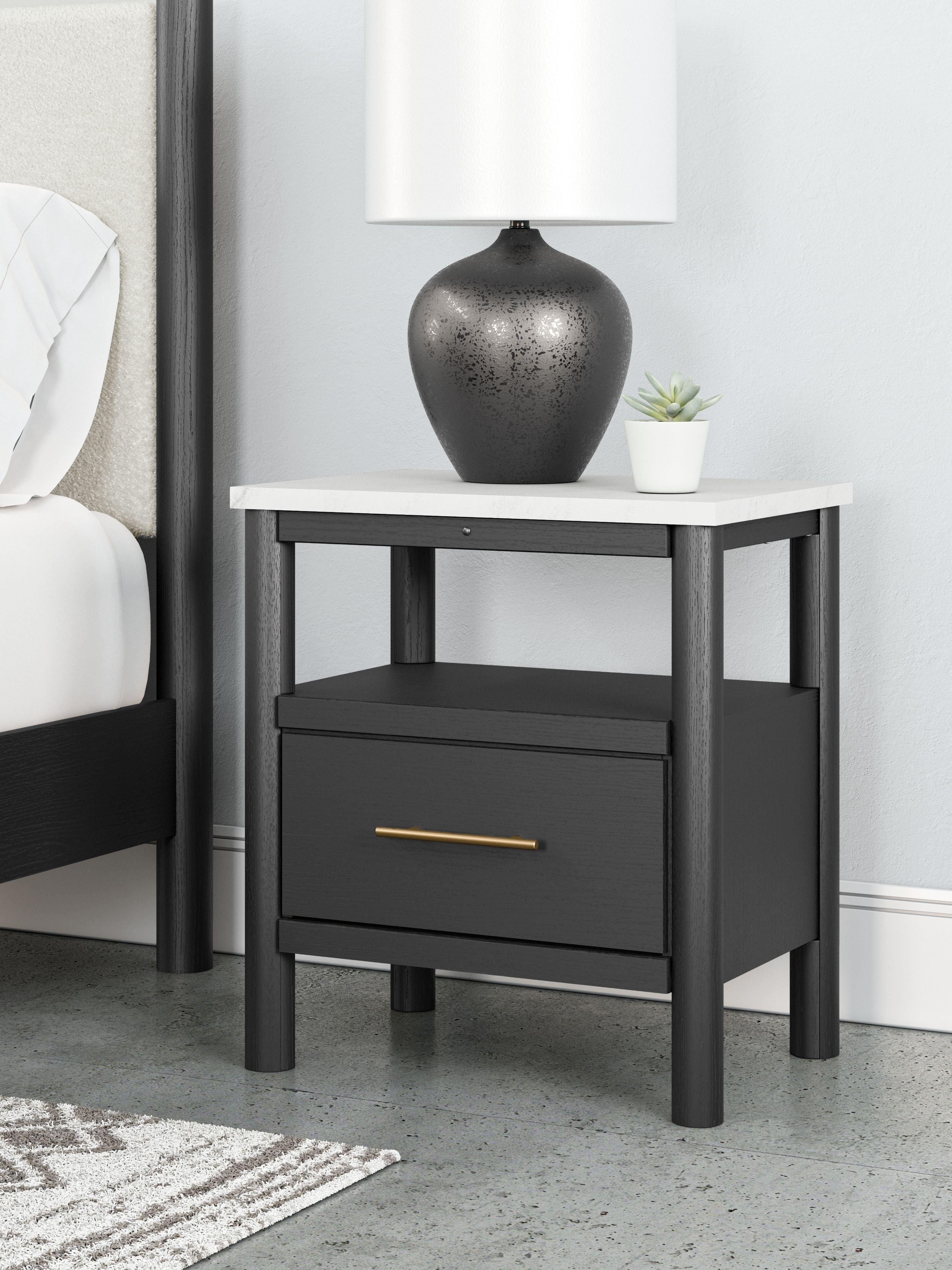 Signature Design by Ashley® - Cadmori - One Drawer Night Stand - 5th Avenue Furniture