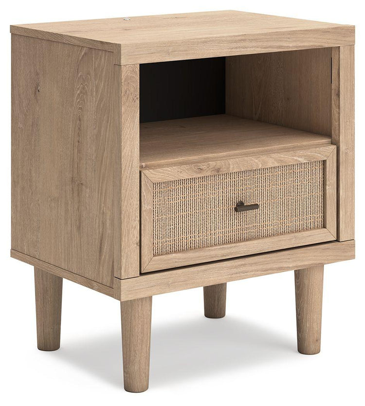 Signature Design by Ashley® - Cielden - Two-tone - One Drawer Night Stand - 5th Avenue Furniture