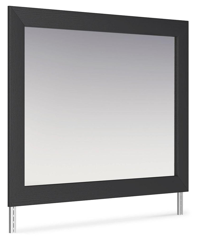 Signature Design by Ashley® - Vertani - Black - Bedroom Mirror - 5th Avenue Furniture