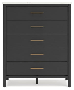 Signature Design by Ashley® - Cadmori - Five Drawer Wide Chest - 5th Avenue Furniture