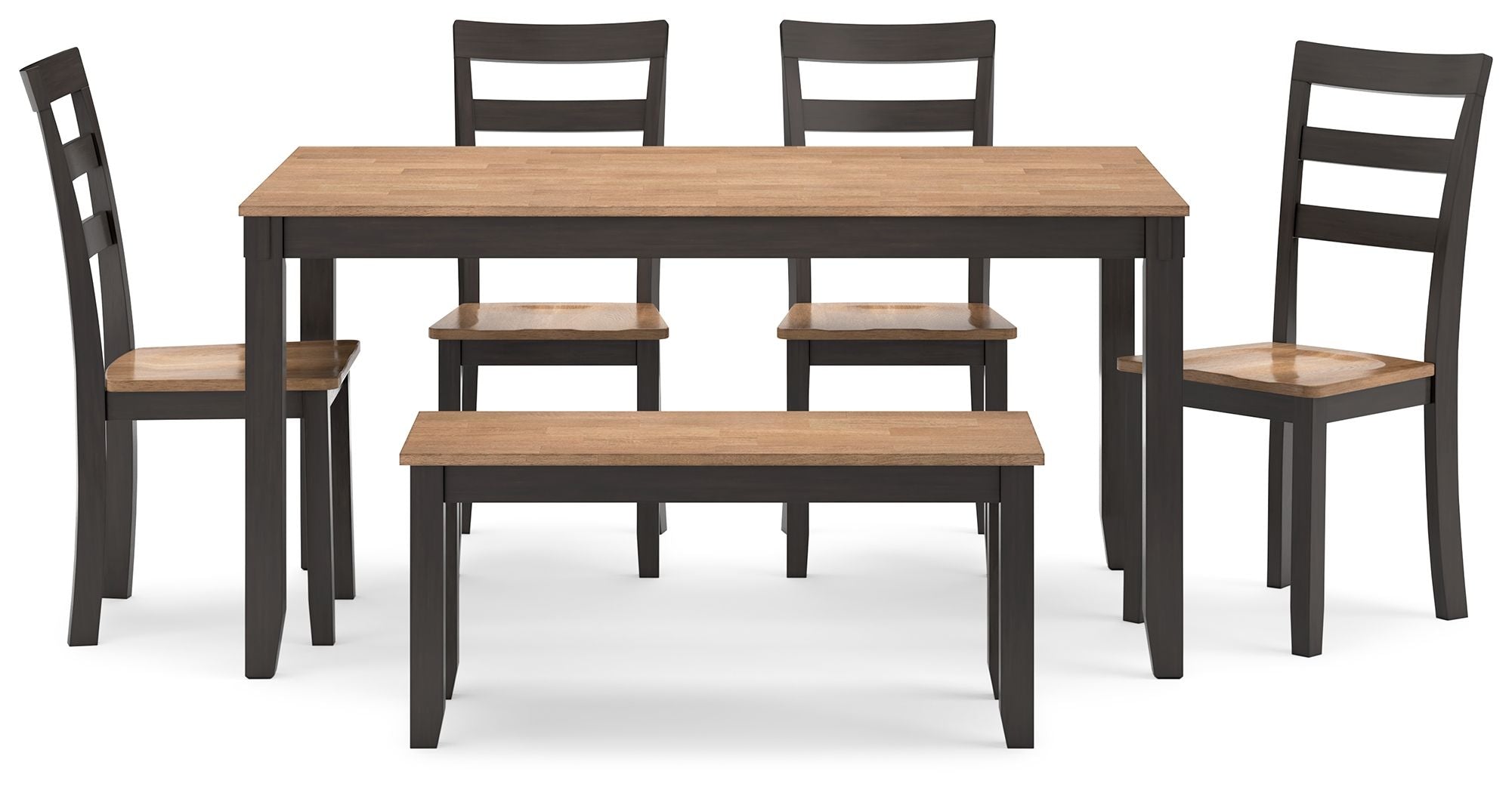Signature Design by Ashley® - Gesthaven - Dining Room Table Set - 5th Avenue Furniture