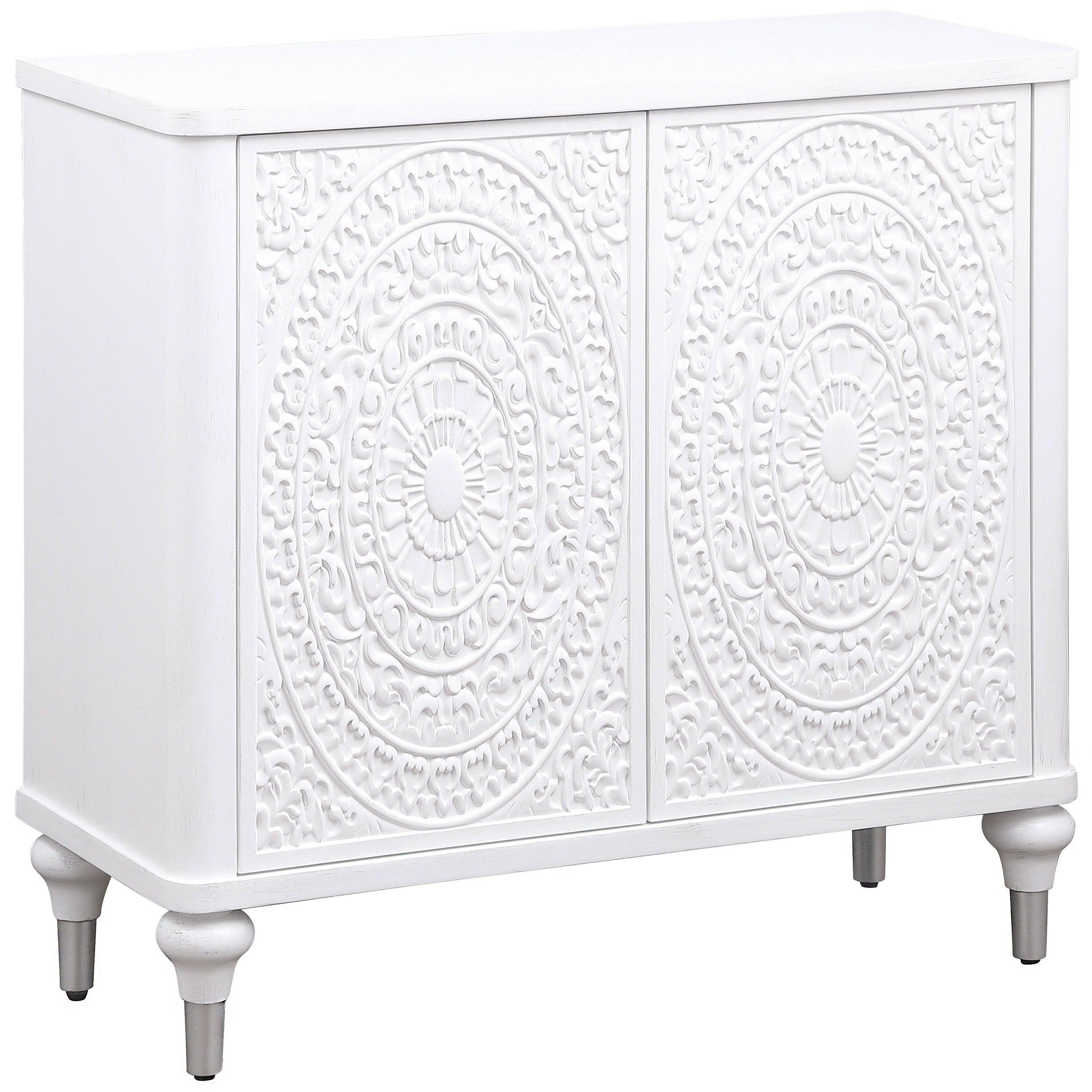 Coaster Fine Furniture - Cardella - Accent Cabinet - White - 5th Avenue Furniture