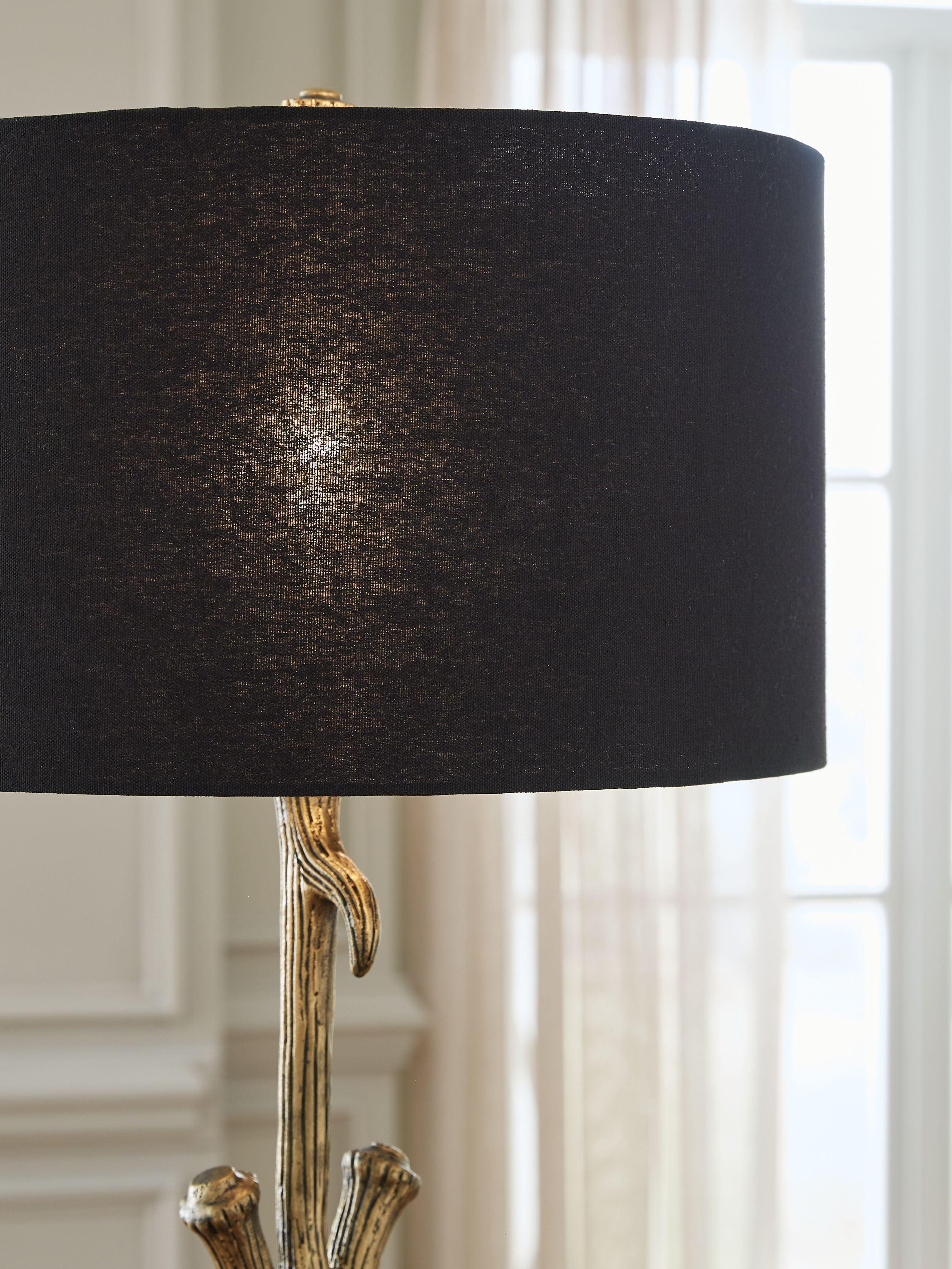 Signature Design by Ashley® - Josney - Antique Gold Finish - Metal Table Lamp - 5th Avenue Furniture