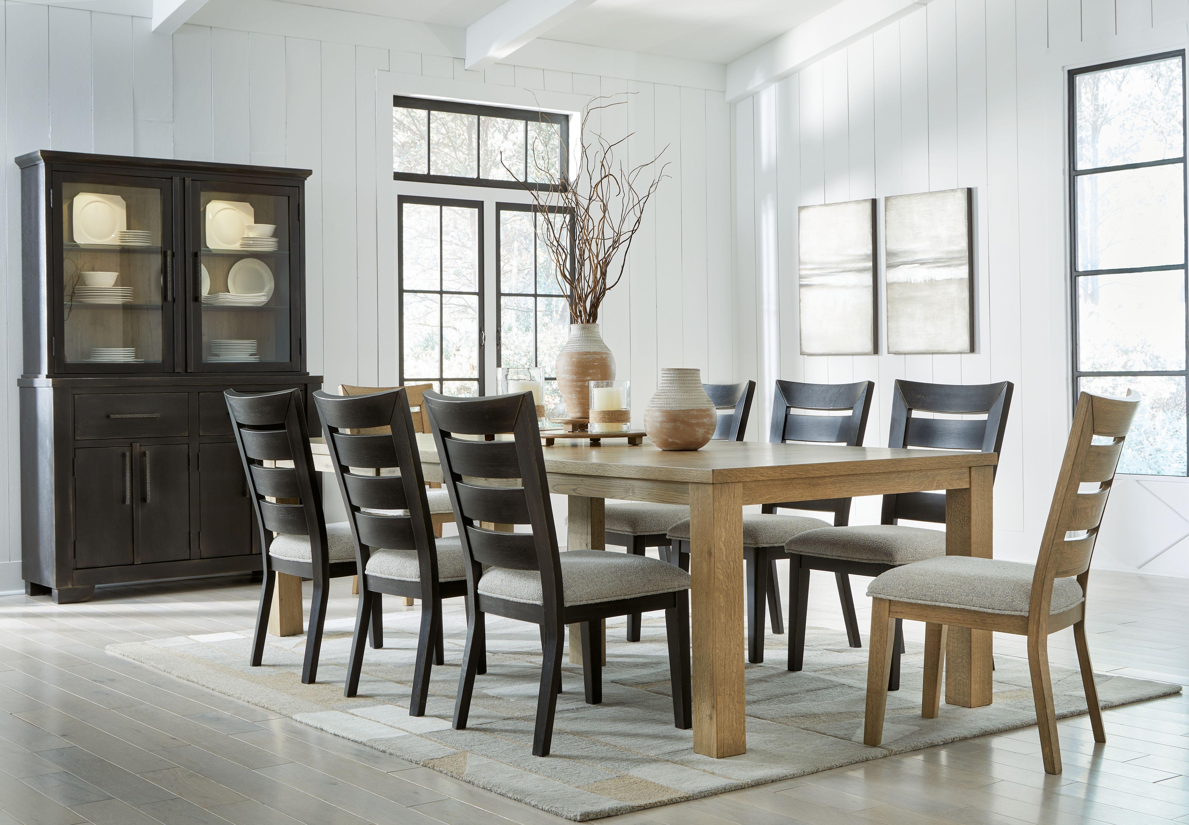 Signature Design by Ashley® - Galliden - Dining Extension Table Set - 5th Avenue Furniture