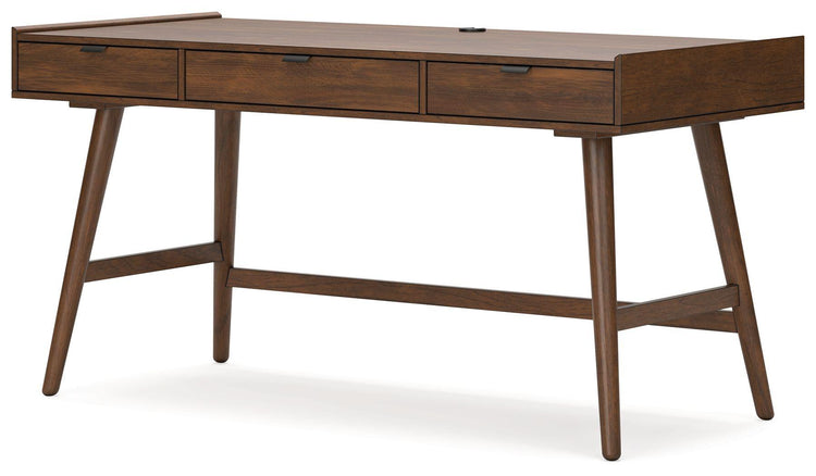 Signature Design by Ashley® - Lyncott - Brown - Home Office Desk - 5th Avenue Furniture
