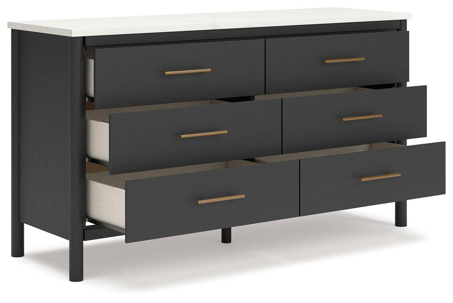 Signature Design by Ashley® - Cadmori - Six Drawer Dresser - 5th Avenue Furniture