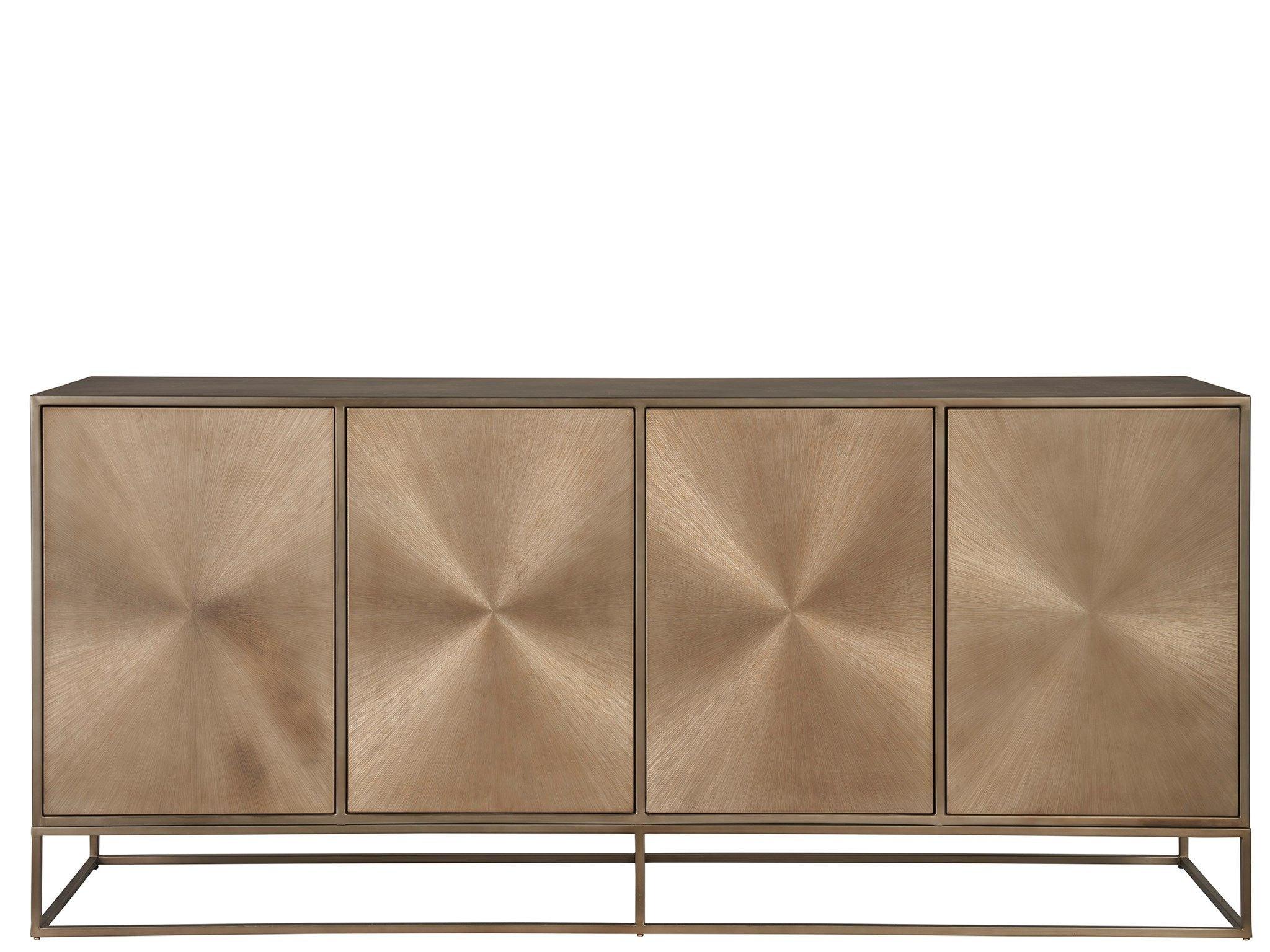 Universal Furniture - New Modern - Fusion Credenza - Bronze - 5th Avenue Furniture