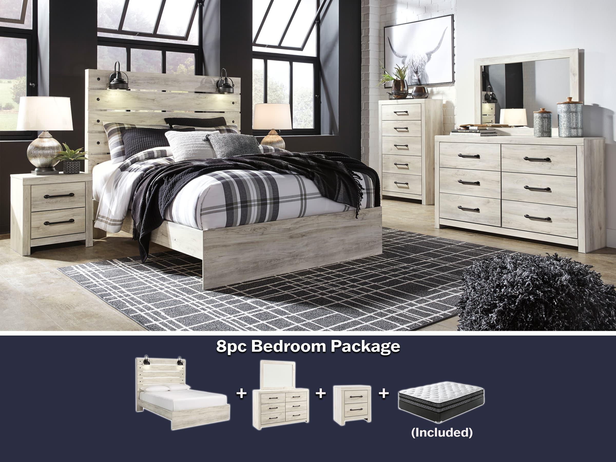 Cambeck 8pc Bedroom Package