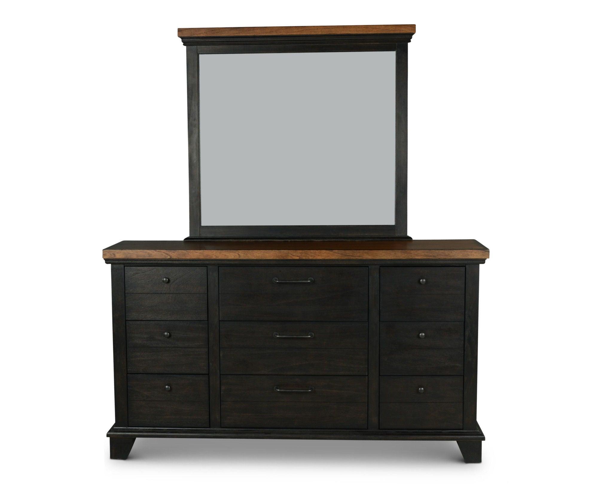 Steve Silver Furniture - Bear Creek - Dresser And Mirror - 5th Avenue Furniture