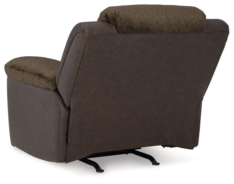 Benchcraft® - Dorman - Chocolate - Rocker Recliner - 5th Avenue Furniture