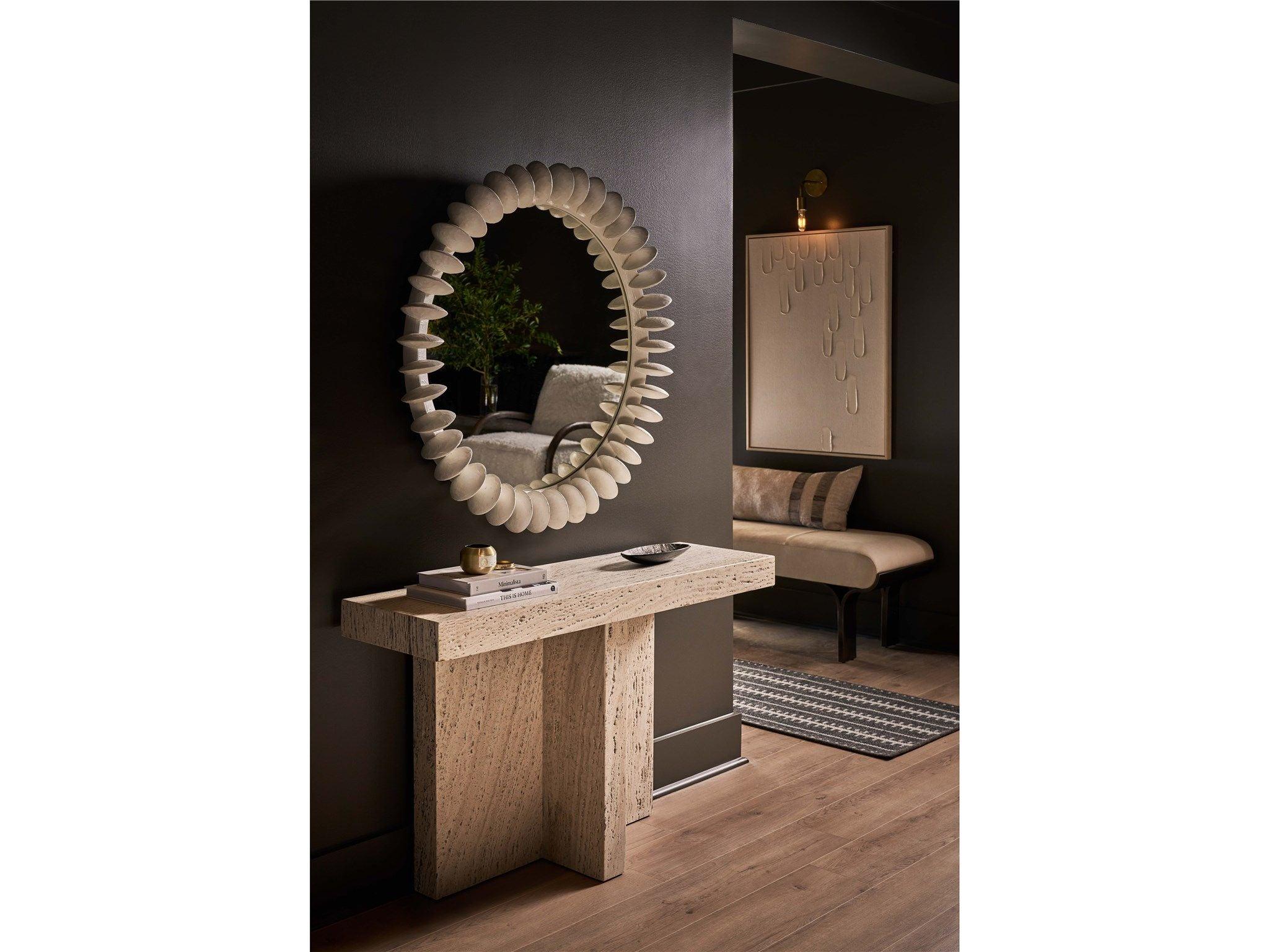Universal Furniture - New Modern - Solstice Mirror - White - 5th Avenue Furniture