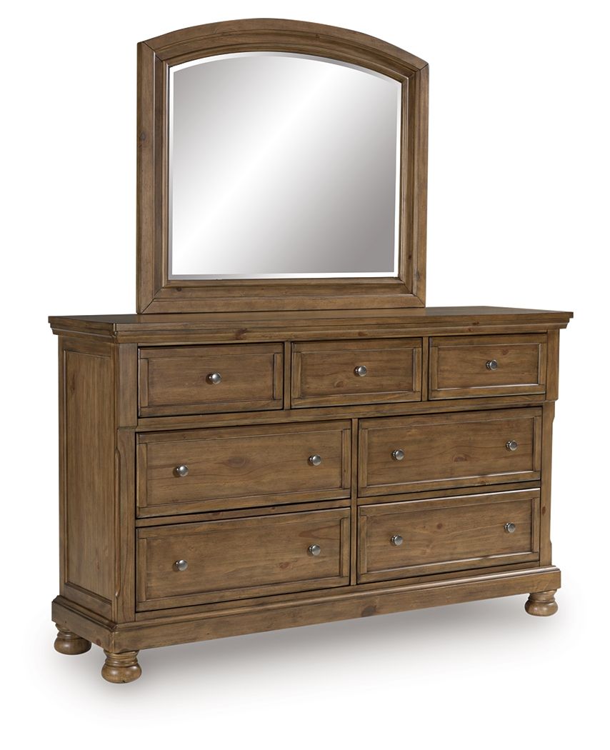 ashley furniture dresser Feddinger - Dresser And Mirror