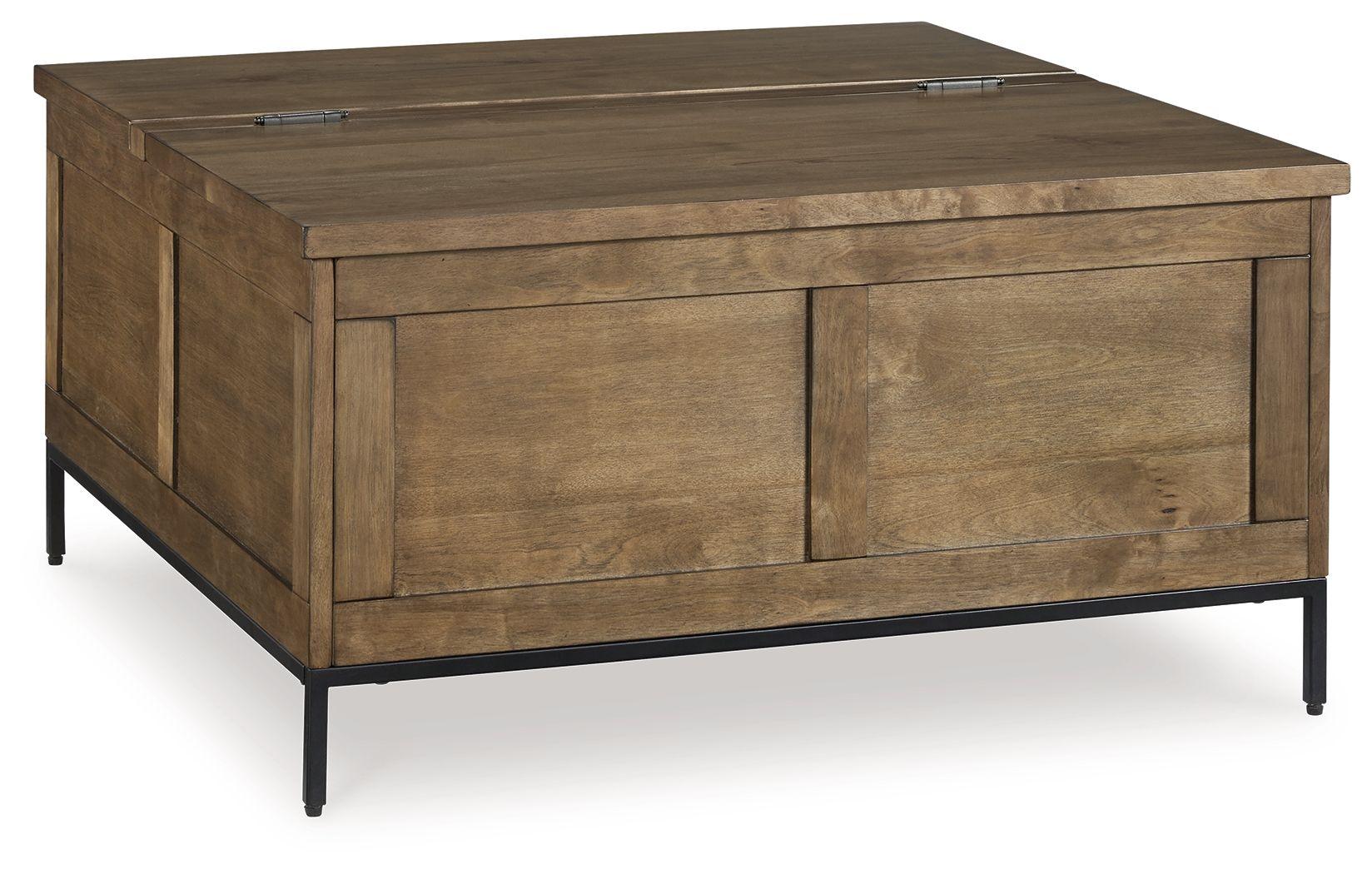 Signature Design by Ashley® - Torlanta - Brown - Lift Top Cocktail Table - 5th Avenue Furniture