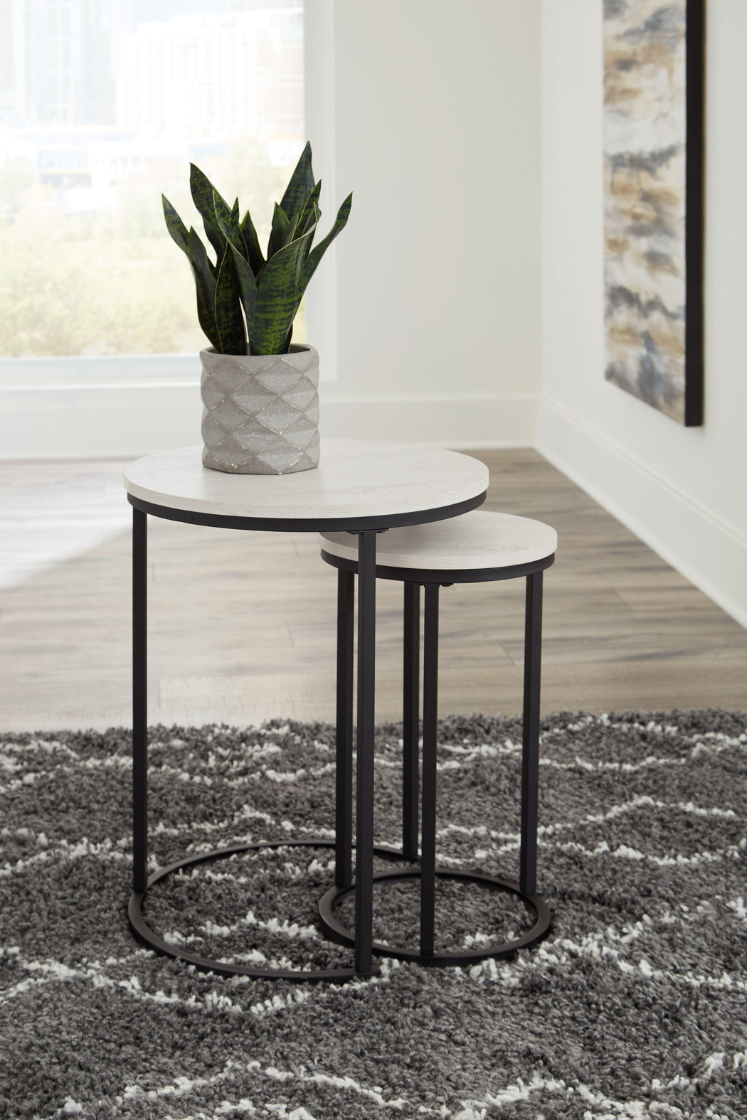 Ashley Furniture - Briarsboro - Accent Table (Set of 2) - 5th Avenue Furniture