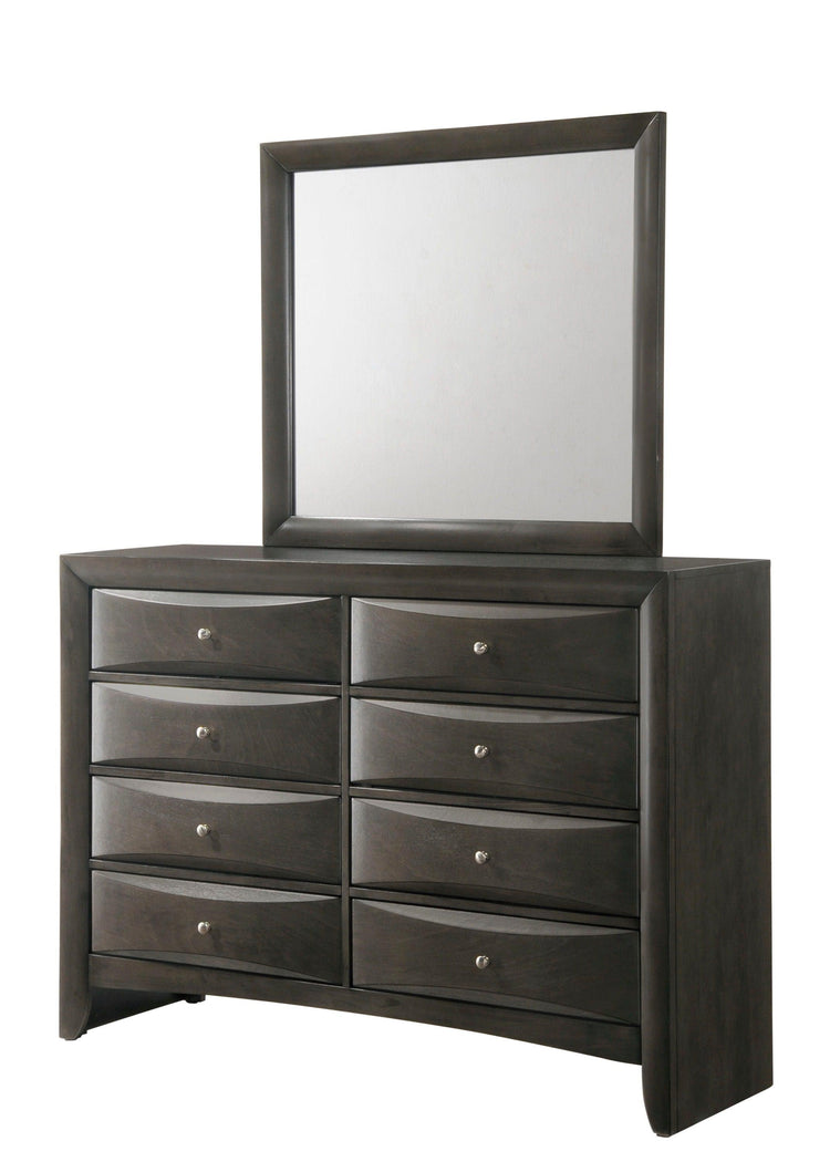 Crown Mark - Emily - Dresser, Mirror - 5th Avenue Furniture
