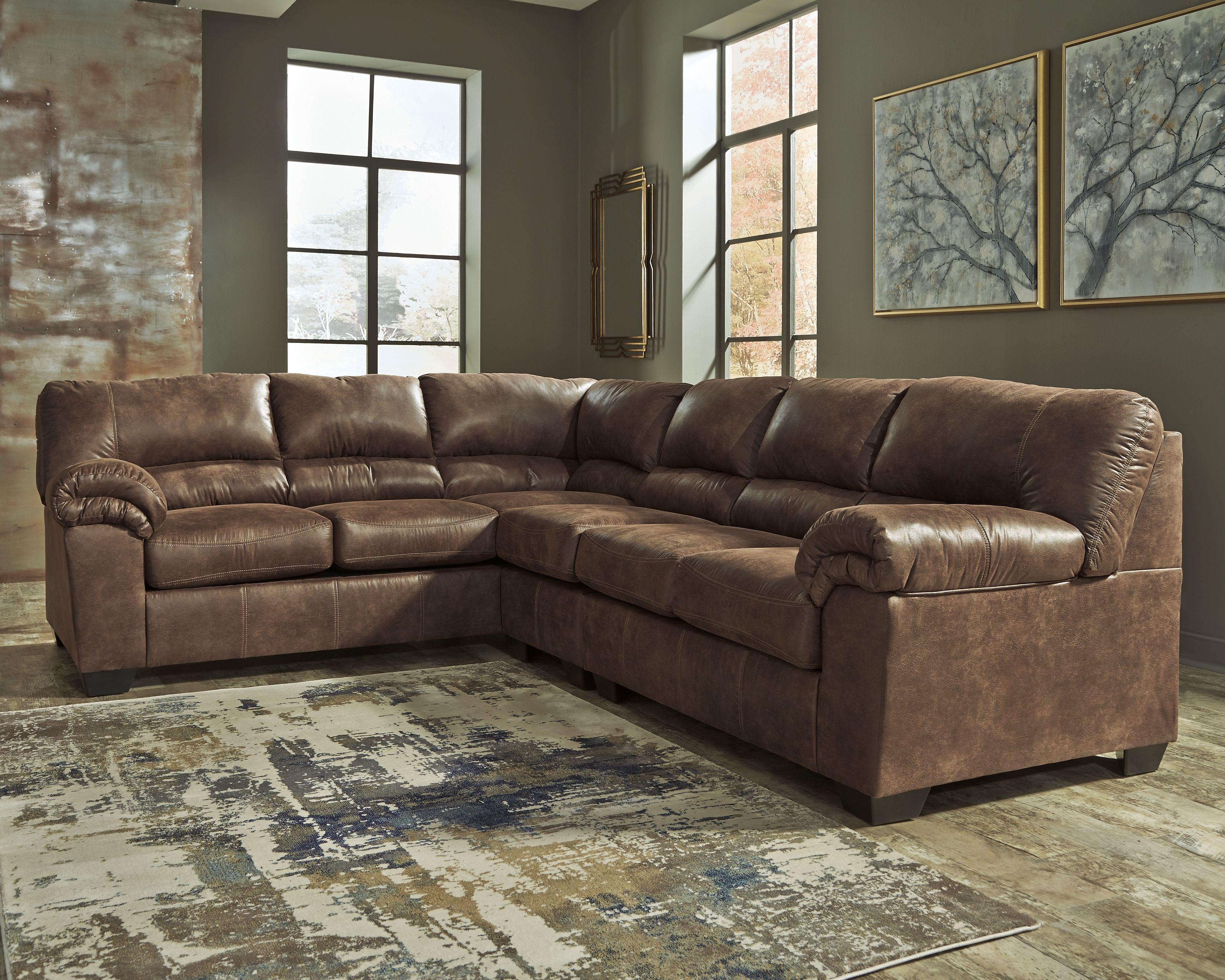 Signature Design by Ashley® - Bladen - Loveseat Sectional - 5th Avenue Furniture