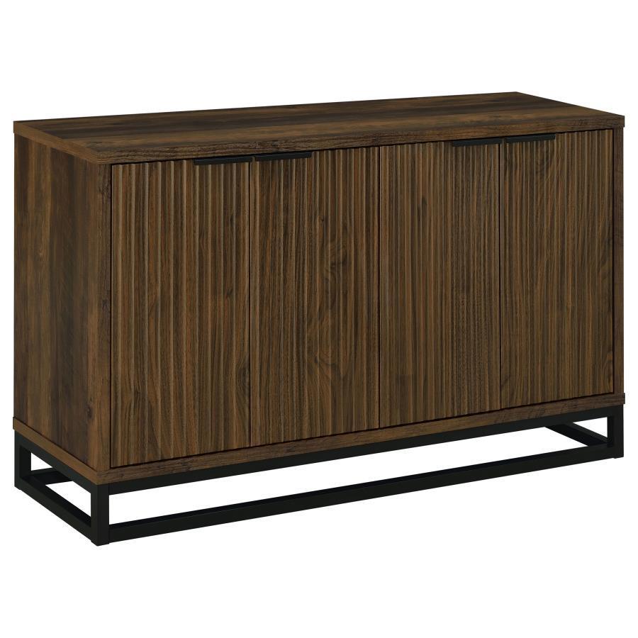 Coaster Fine Furniture - Ryatt - 4-Door Engineered Wood Accent Cabinet - Dark Pine - 5th Avenue Furniture