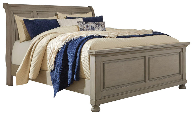 Signature Design by Ashley® - Lettner - Sleigh Bed Set - 5th Avenue Furniture