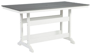 Ashley Furniture - Transville - Counter Table W/Umb Opt - 5th Avenue Furniture