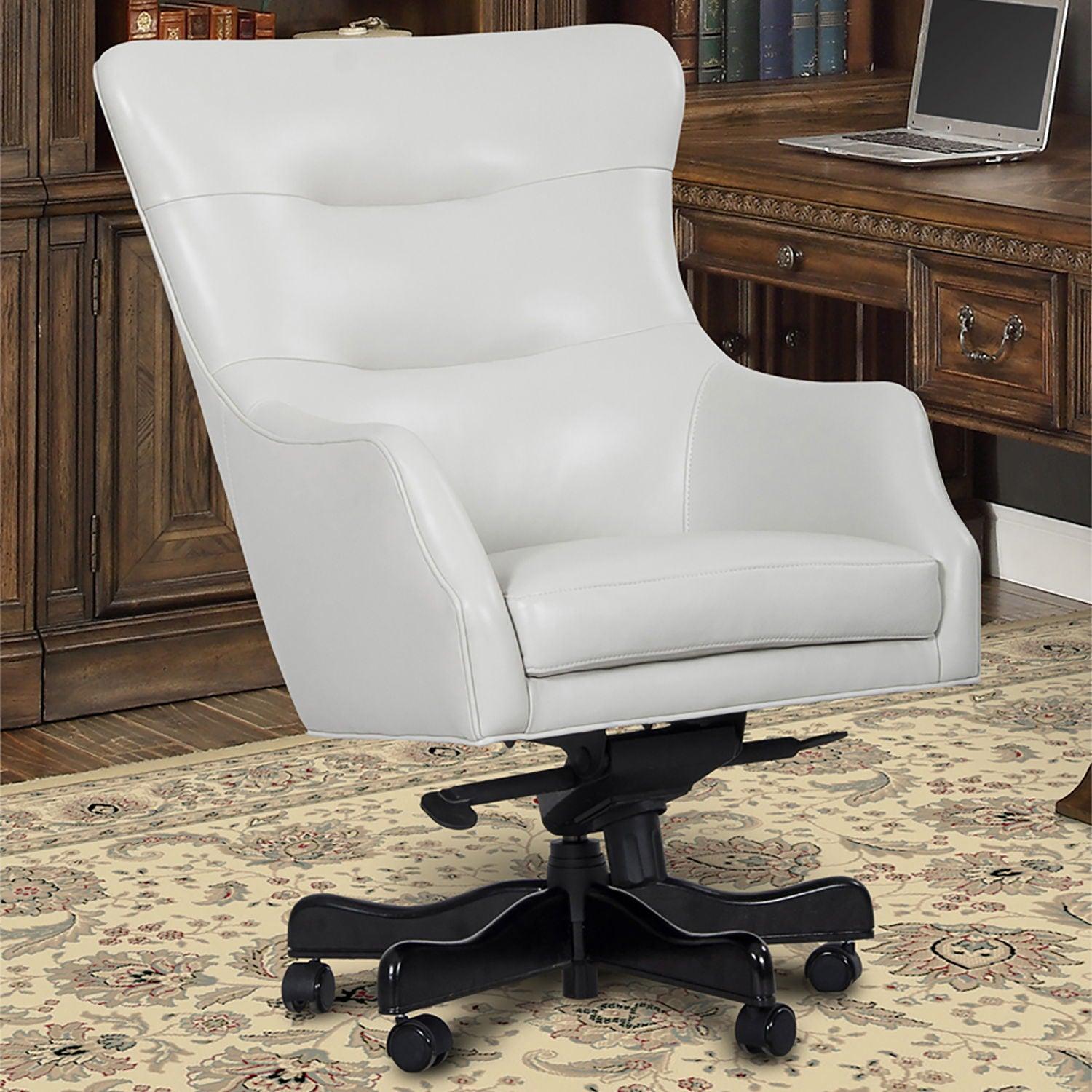 Parker Living - Dc#122-Ala - Desk Chair - Alabaster - 5th Avenue Furniture