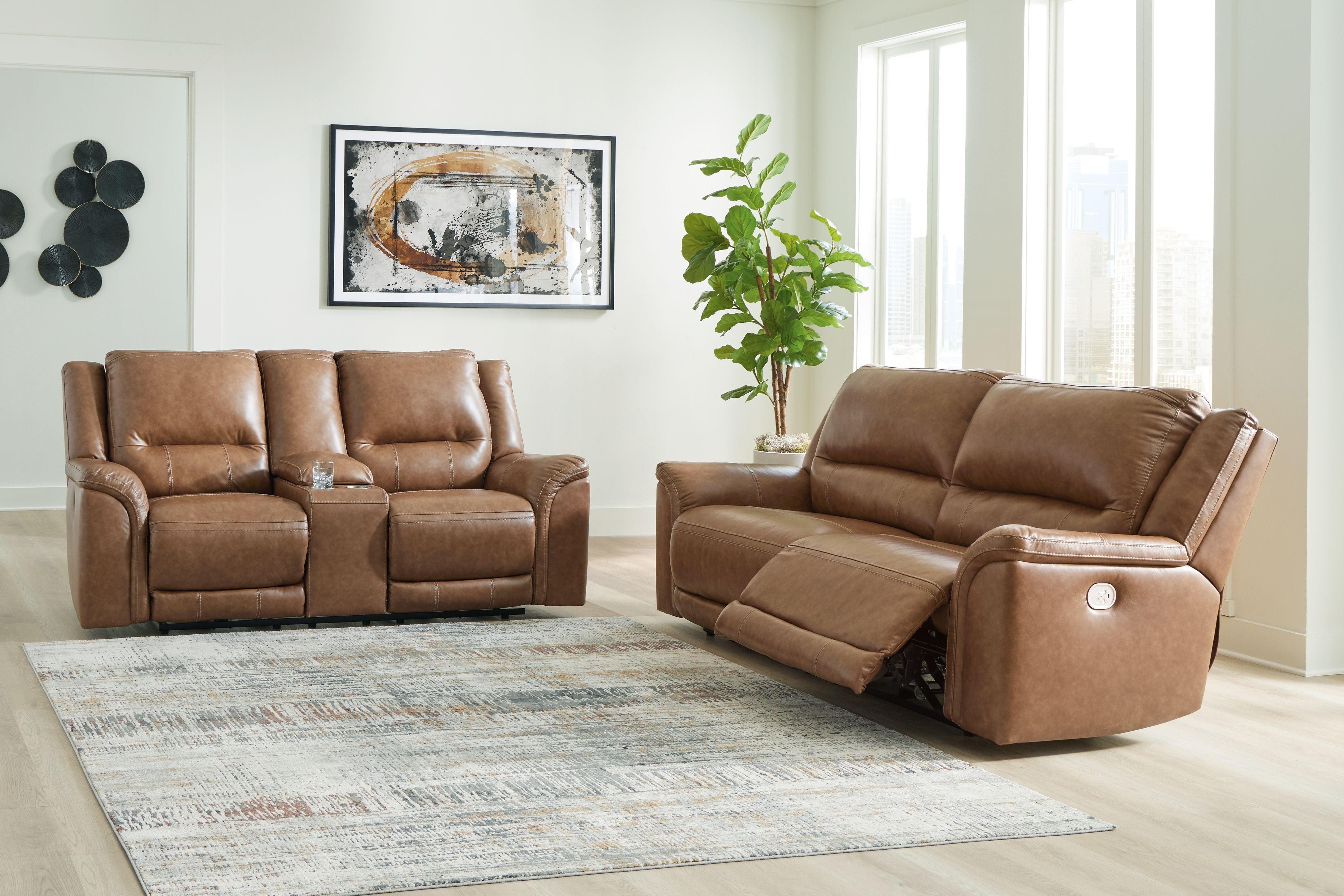 Signature Design by Ashley® - Trasimeno - Power Reclining Living Room Set - 5th Avenue Furniture