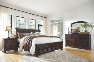 Millennium® by Ashley - Porter - Sleigh Bedroom Set - 5th Avenue Furniture