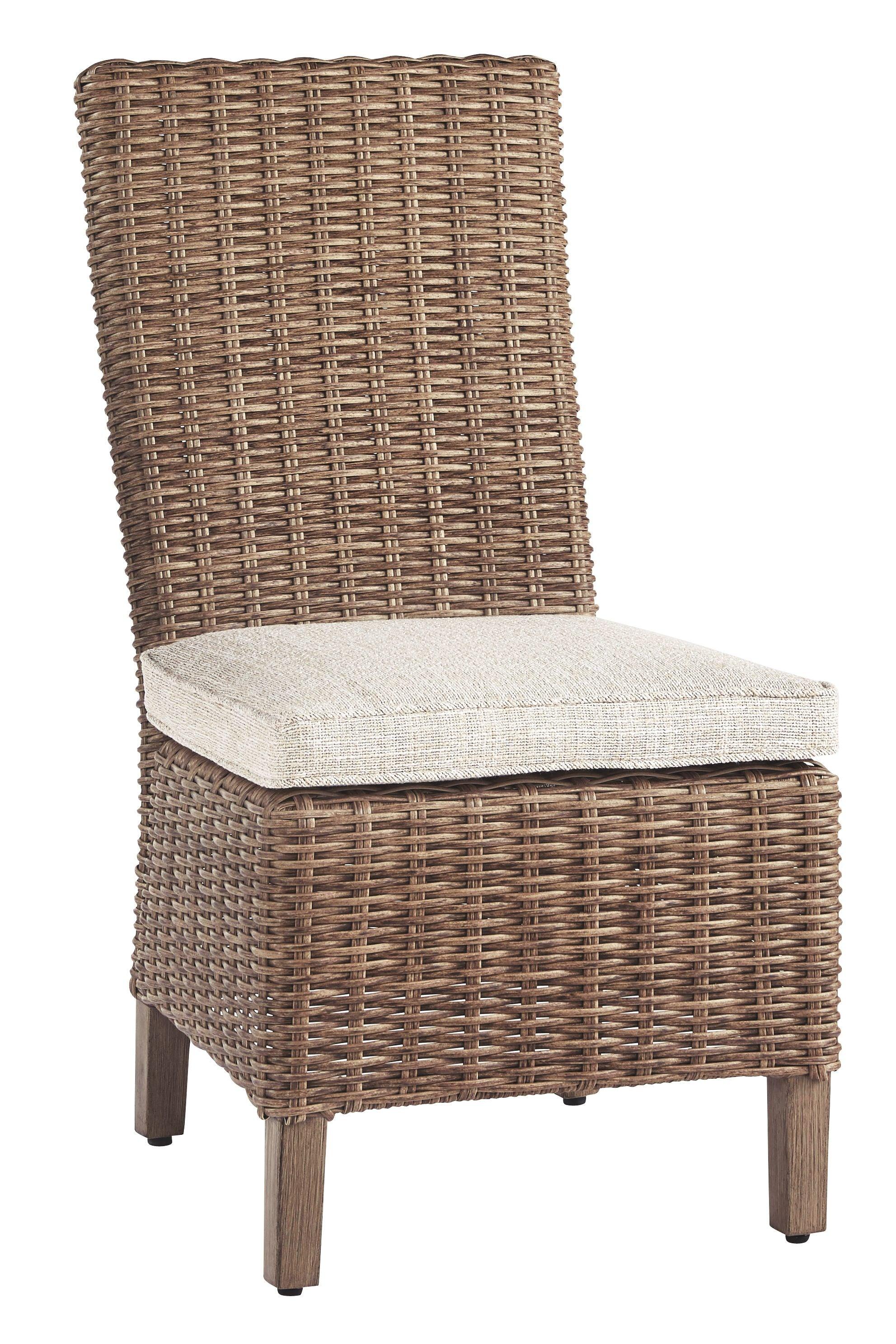 Ashley Furniture - Beachcroft - Outdoor Dining Side Chair - 5th Avenue Furniture
