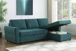 Coaster Fine Furniture - Samantha - Sleeper Sectional - 5th Avenue Furniture