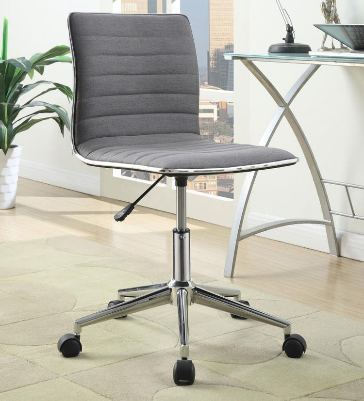 CoasterEveryday - Chryses - Adjustable Height Slim Office Chair - 5th Avenue Furniture
