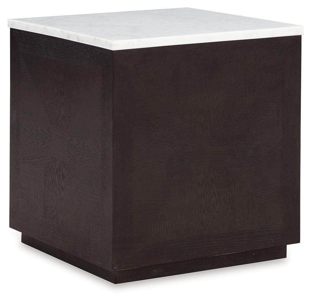 Signature Design by Ashley® - Henridge - Black / White - Accent Table - 5th Avenue Furniture