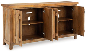 Signature Design by Ashley® - Dresor - Natural - Accent Cabinet - 5th Avenue Furniture
