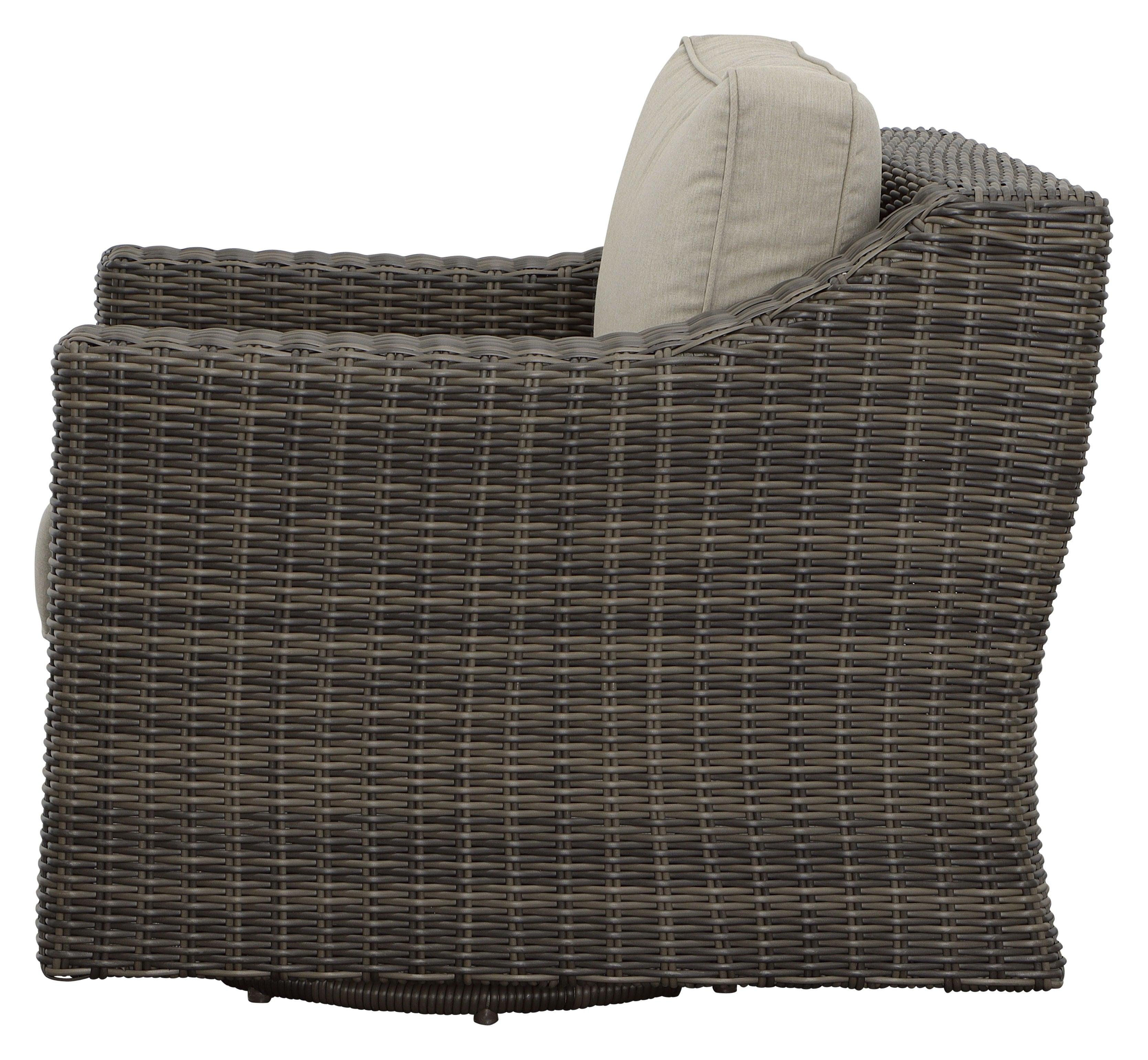Steve Silver Furniture - Jones - Outdoor Swivel Lounge Chair (Set of 2) - Brown - 5th Avenue Furniture