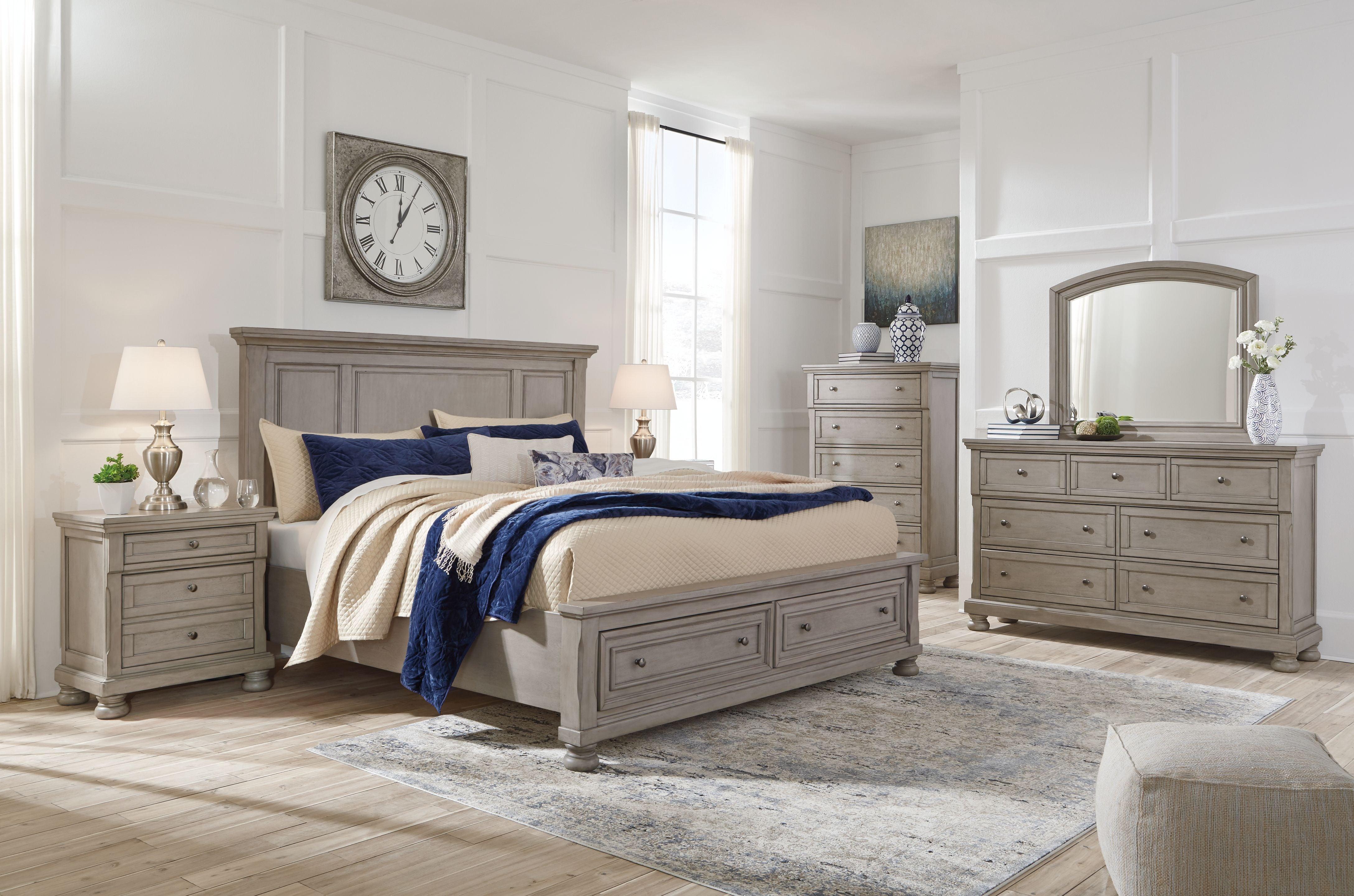 Signature Design by Ashley® - Lettner - Panel Storage Bedroom Set - 5th Avenue Furniture