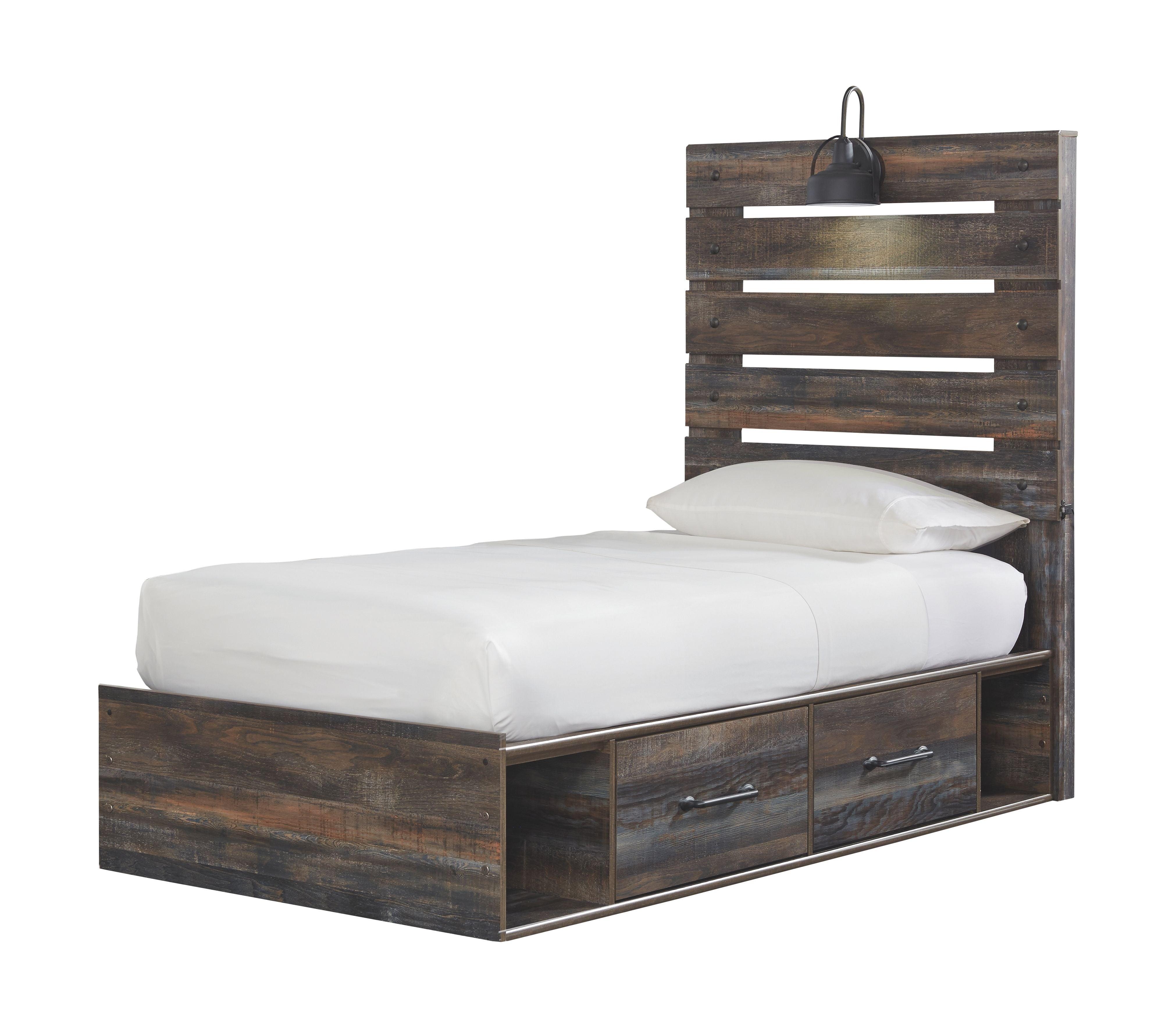 Signature Design by Ashley® - Drystan - Panel Bed - 5th Avenue Furniture