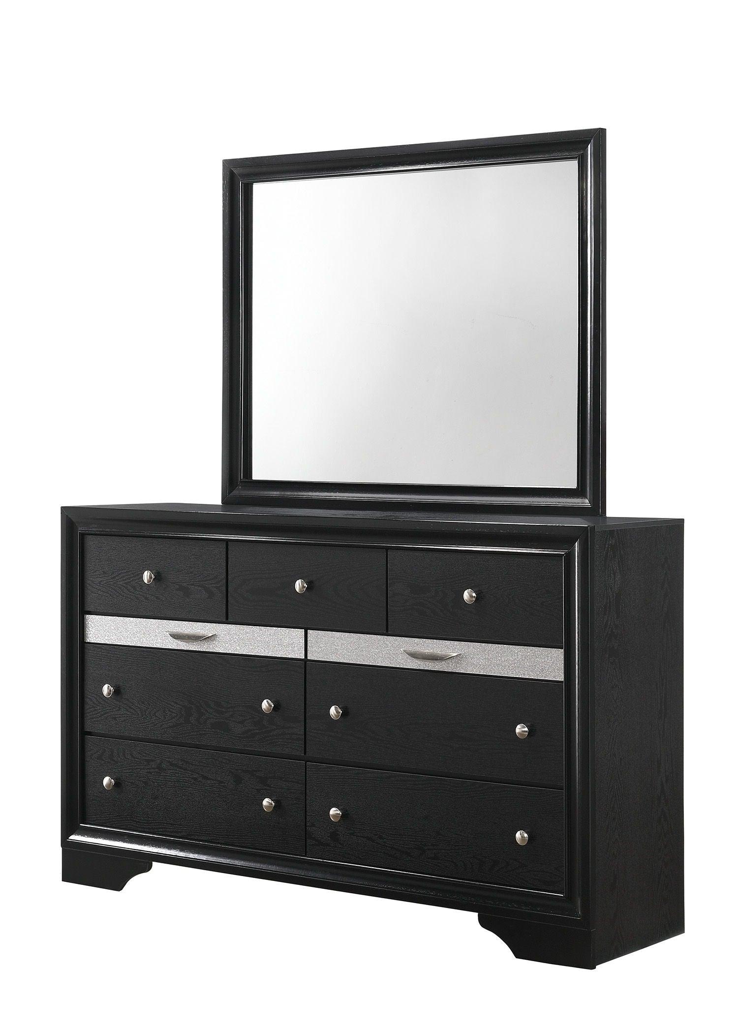 Crown Mark - Regata - Dresser, Mirror - 5th Avenue Furniture