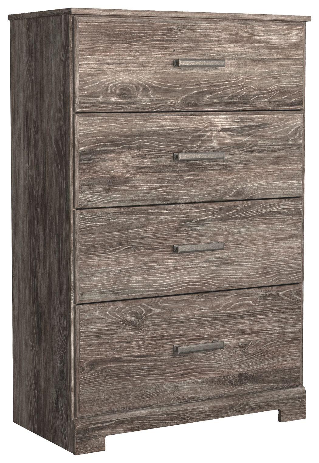 Ashley Furniture - Ralinksi - Gray - Four Drawer Chest - 5th Avenue Furniture