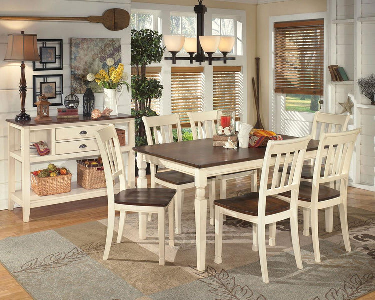 Signature Design by Ashley® - Whitesburg - Dining Table Set - 5th Avenue Furniture