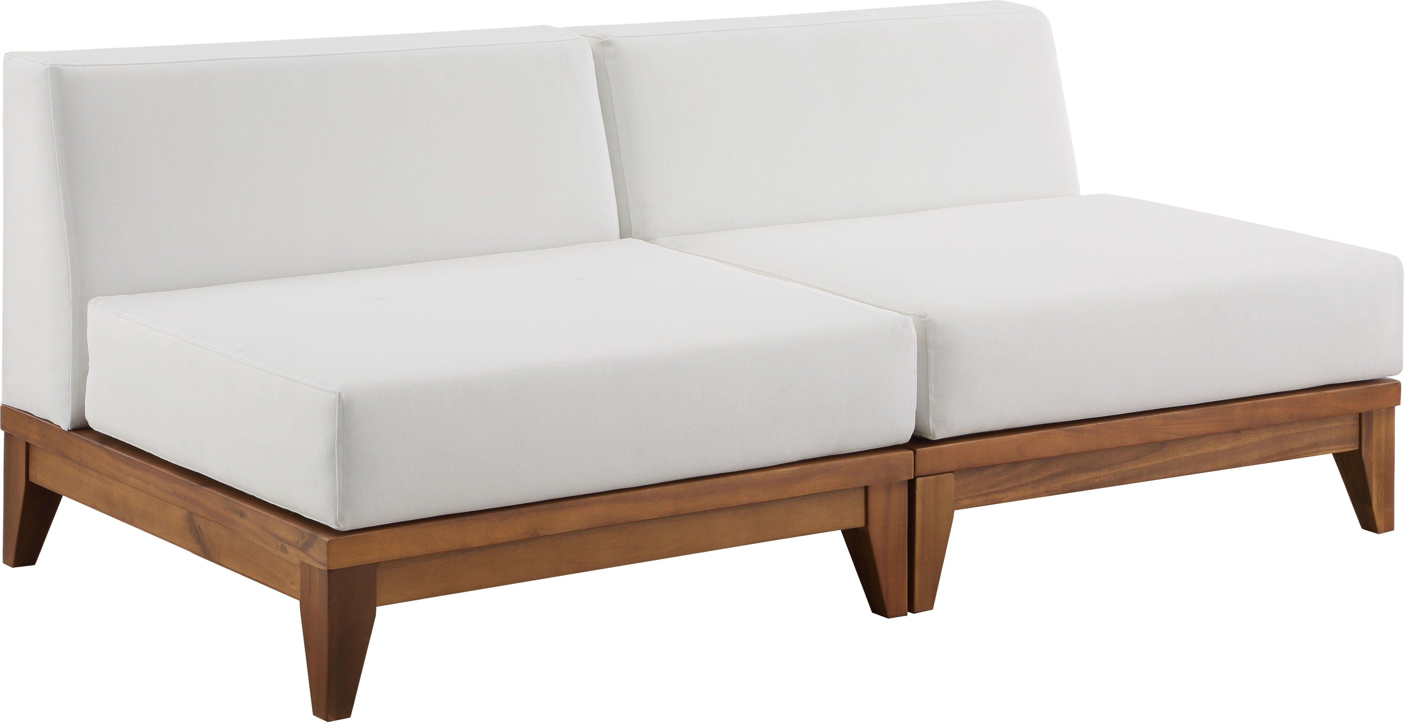 Meridian Furniture - Rio - Modular Sofa - Off White - 5th Avenue Furniture