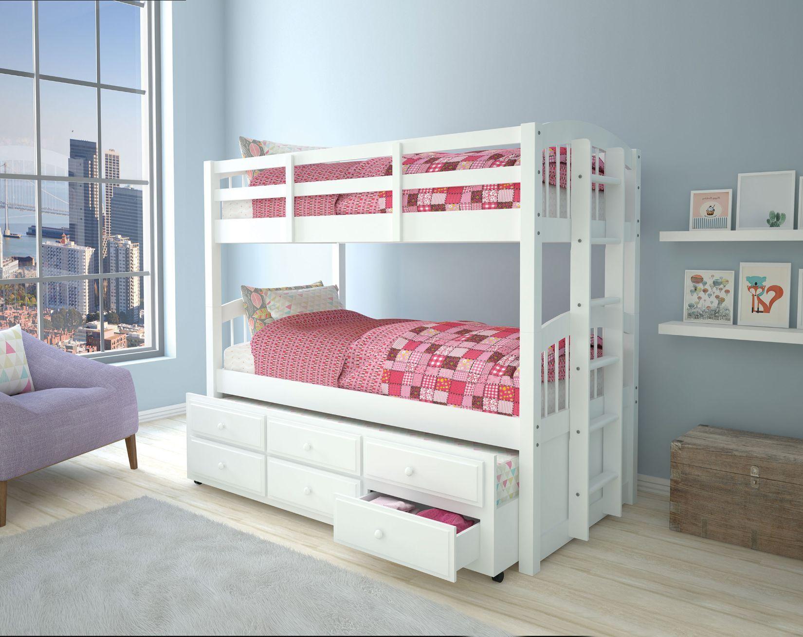 ACME - Micah - Bunk Bed & Trundle w/3 Drw - 5th Avenue Furniture
