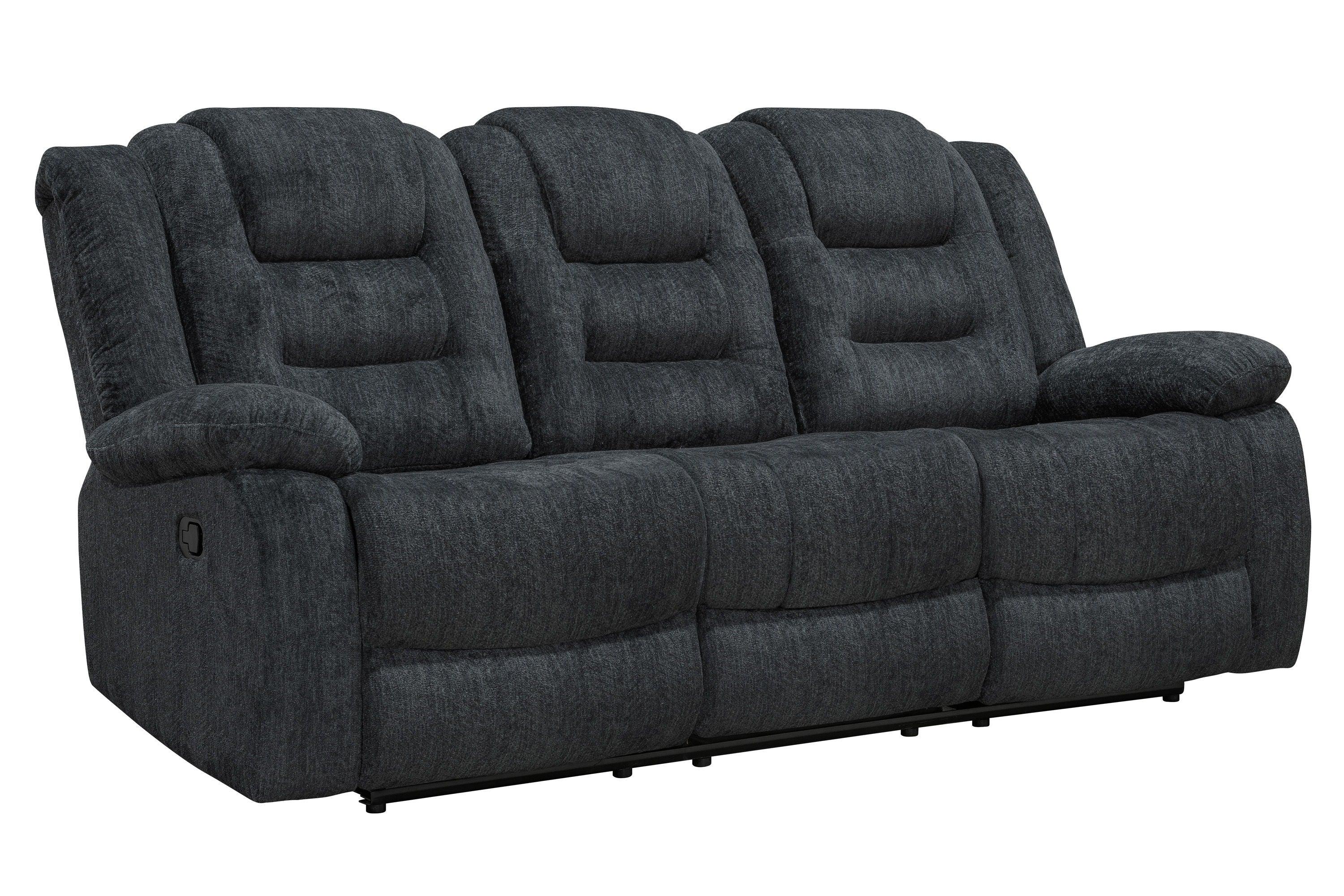 Parker Living - Bolton - Reclining Dual Reclining Sofa - Misty Storm - 5th Avenue Furniture