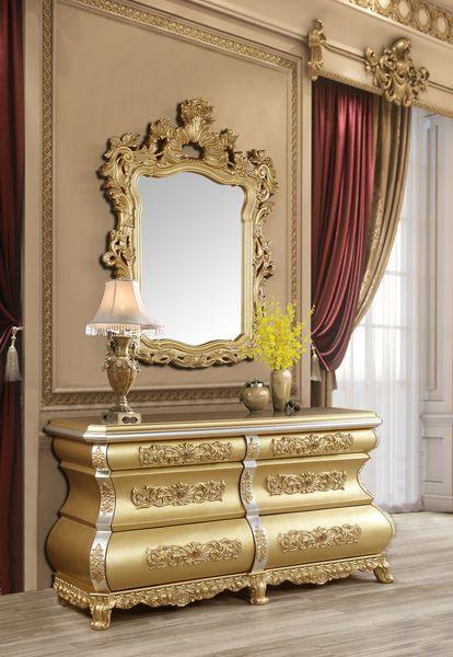ACME - Seville - Server - Gold Finish - 5th Avenue Furniture