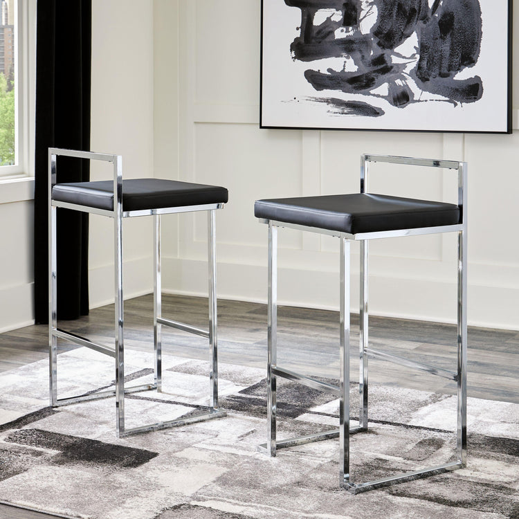 Signature Design by Ashley® - Madanere - Tall Upholstered Stool Set (Set of 2) - 5th Avenue Furniture