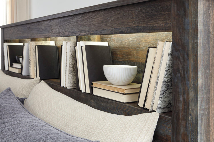 Ashley Furniture - Drystan - Bookcase Headboard - 5th Avenue Furniture