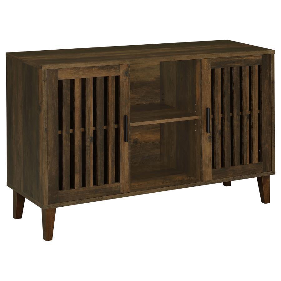 Coaster Fine Furniture - Torin - 2-Door Engineered Wood Accent Cabinet - Dark Pine - 5th Avenue Furniture