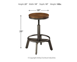 Signature Design by Ashley® - Torjin - Swivel Stool (Set of 2) - 5th Avenue Furniture