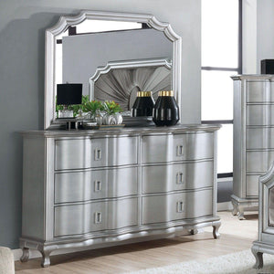Furniture of America - Aalok - Dresser - Silver - 5th Avenue Furniture
