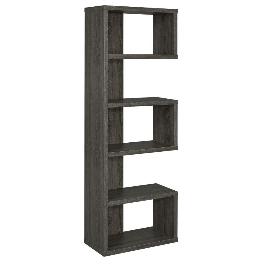 CoasterEveryday - Joey - 5-tier Alternating Boxes Design Bookcase - 5th Avenue Furniture