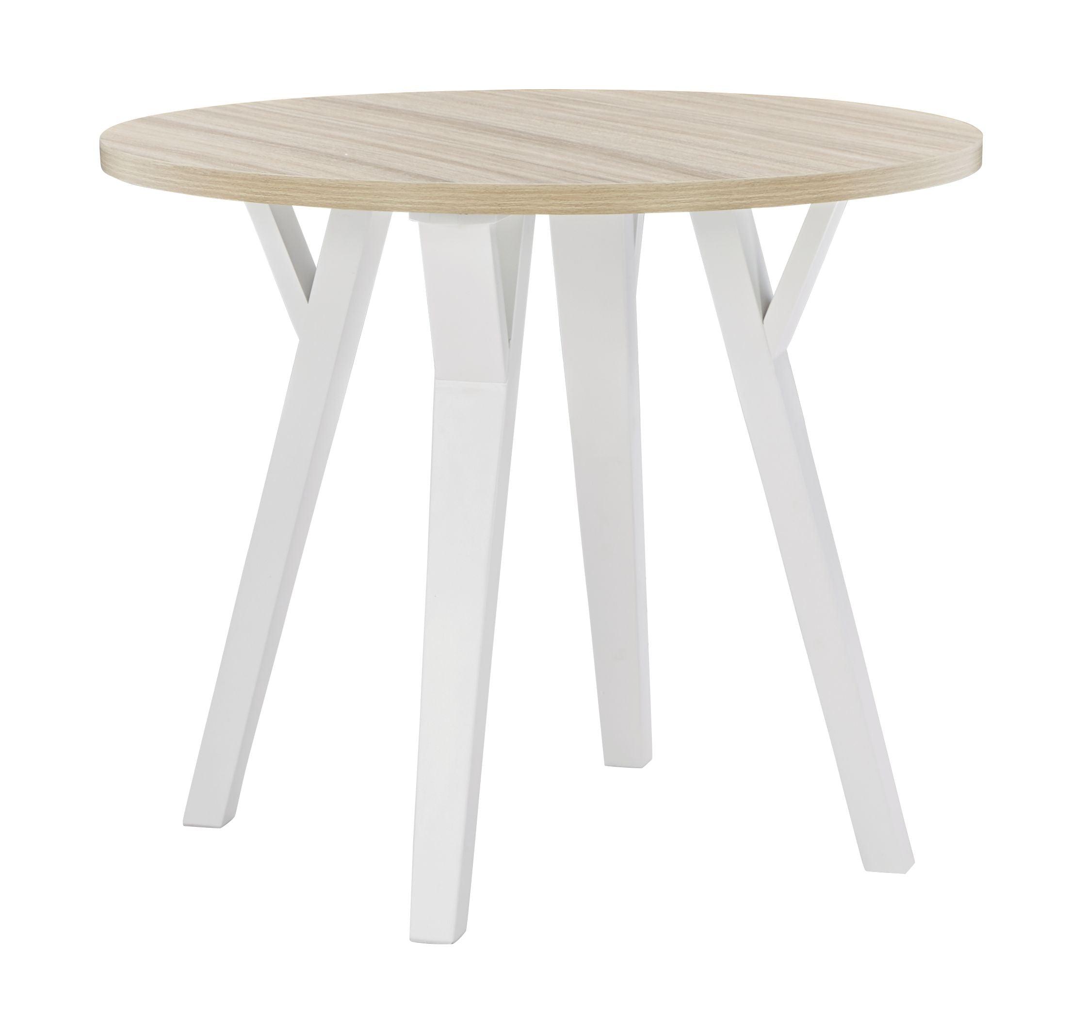 Signature Design by Ashley® - Grannen - White - Round Dining Table - 5th Avenue Furniture