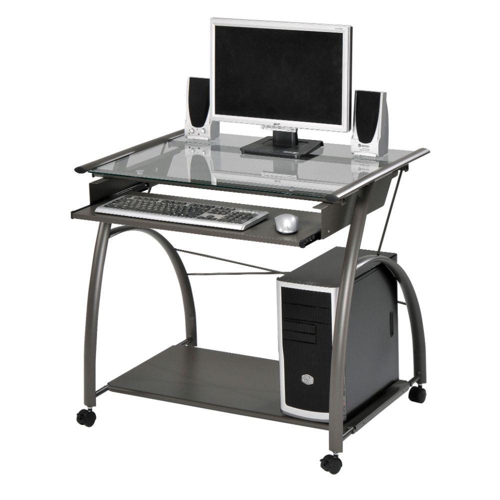 ACME - Vincent - Computer Desk - Dark Gray - 32" - 5th Avenue Furniture