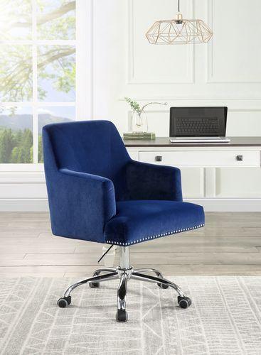 ACME - Trenerry - Office Chair - Blue - 5th Avenue Furniture